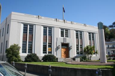 Art Deco Building large classical 1930s
