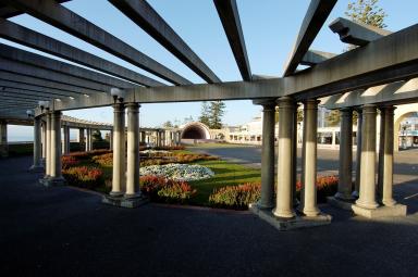 Art Deco promenade structure 1930s Napier 